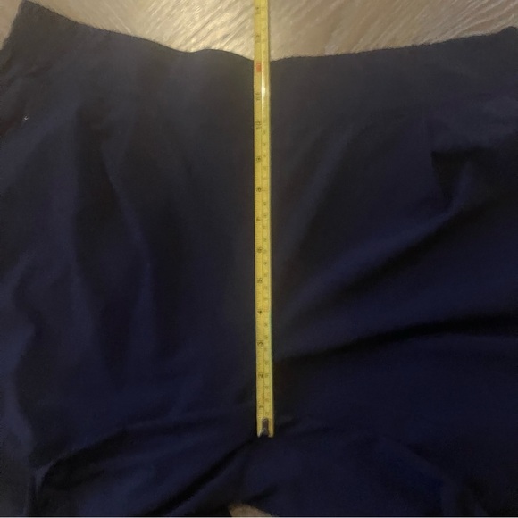 Athleta Brooklyn Heights Cropped Navy Blue Wide-Leg Women's Pants (16) - Picture 12 of 16